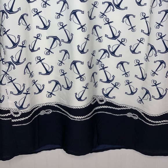 Womens’s nautical anchor dress - Picture 2 of 3